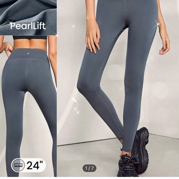 Glomode 24in pearlift anti slip hold up leggings - Picture 5 of 5